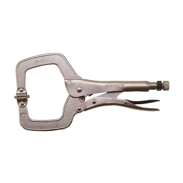 406P 11" C Clamp Power Grip Pliers w/Swivel Pads